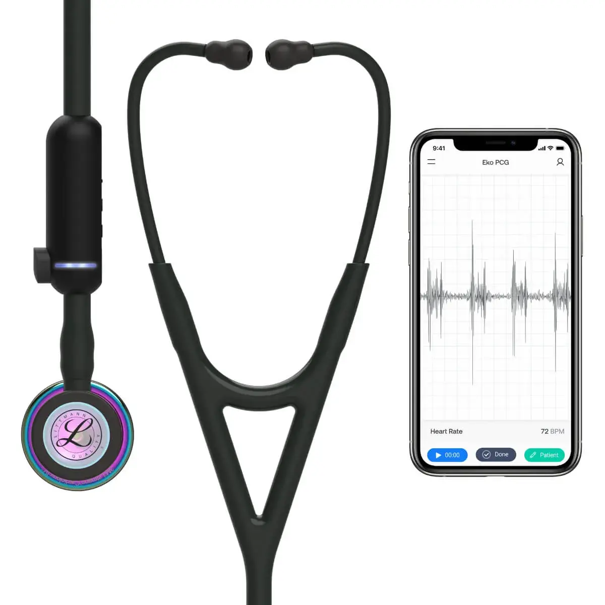 Littmann Core digitální fonendoskop duhový