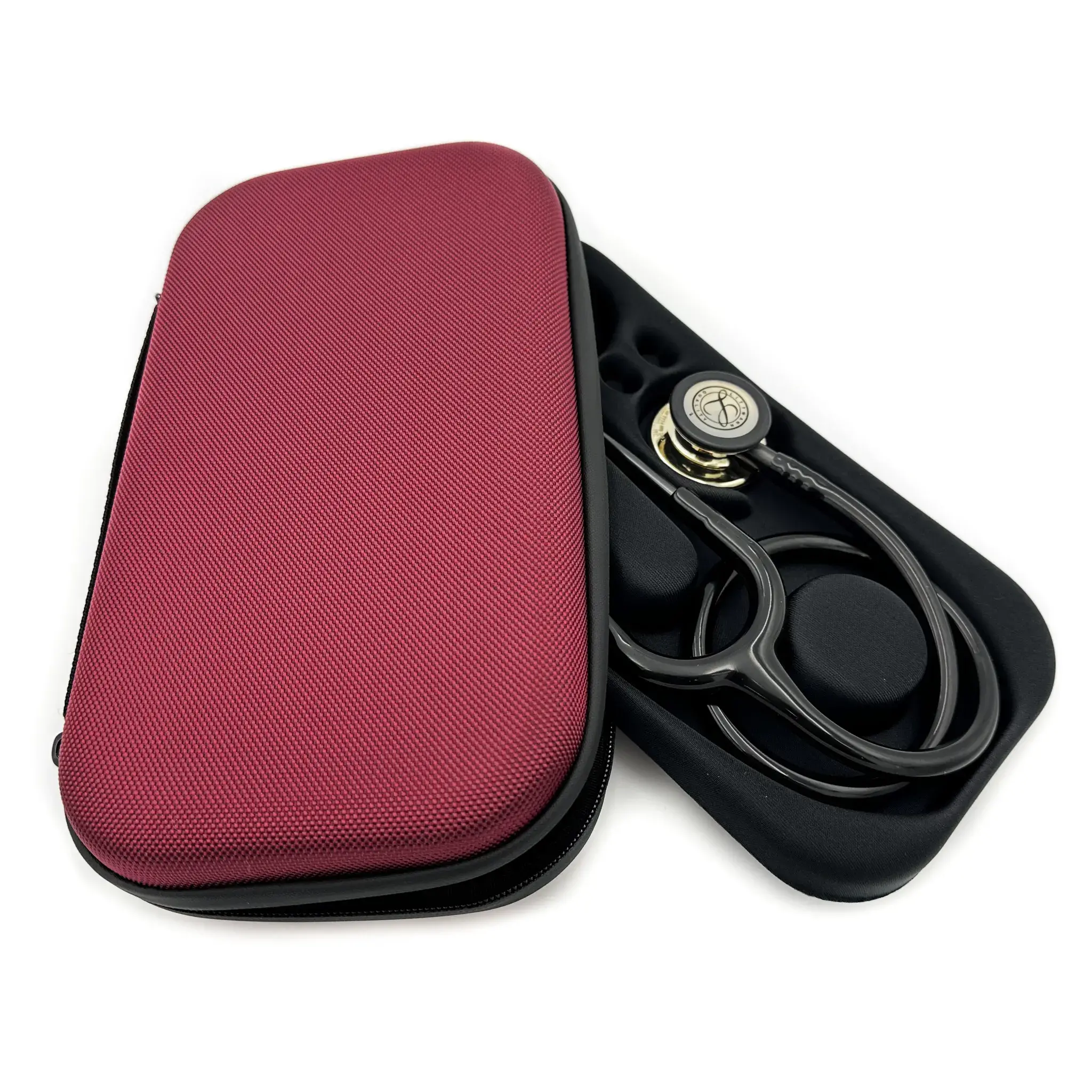 obal na fonendoskop burgundy červená
